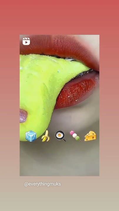 Asmrmakan Makanan Sesuai Emoji Youtube