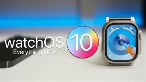 What S New In WatchOS 10 Video Geeky Gadgets