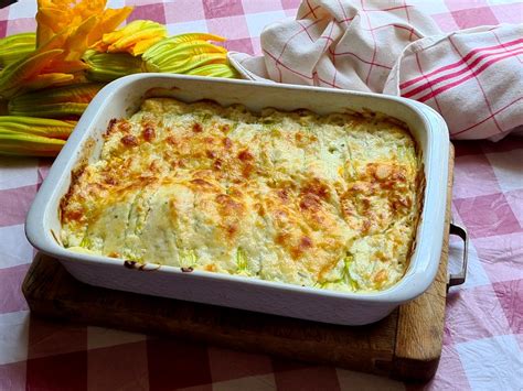 Gratin De Fleurs De Courgette La Tendresse En Cuisine