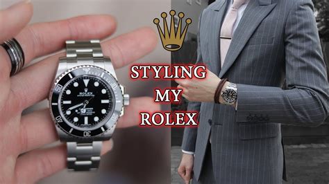 How I Style My First Rolex Ft Rolex Submariner Custom Suit From