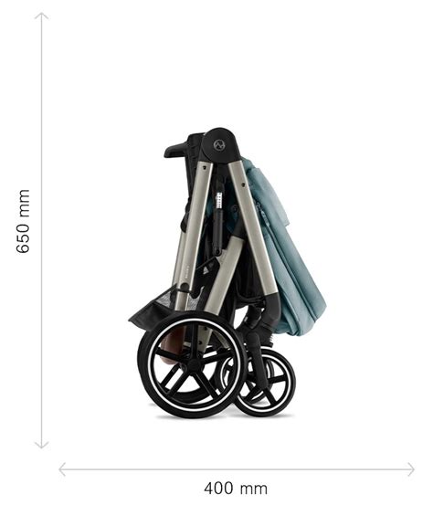 Детская коляска Cybex Balios S Lux BLK 3 в 1 Moon Black купить по ...
