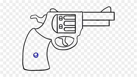 Cartoon Gun - Easy Cartoon Gun Drawing Clipart (#350333) - PinClipart