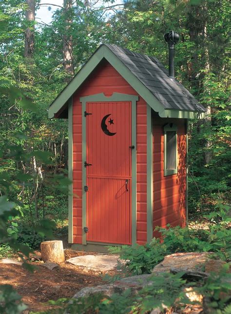 Every Backyard Needs A Cute Outhouse Building An Outhouse Small