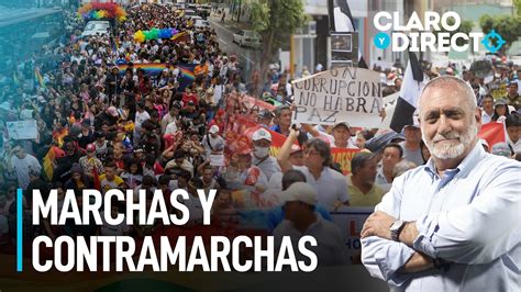 Marchas Y Contramarchas Del Orgullo Al J Claro Y Directo Con