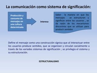 Comunicación aproximaciones conceptuales PPT