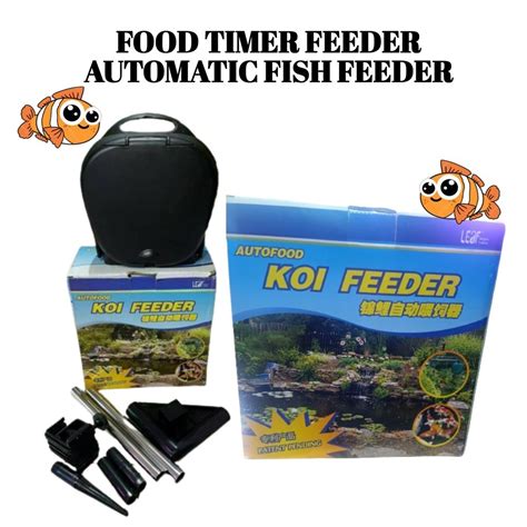 Jual Alat Pakan Otomatis Kolam Ikan Koi Pemberi Makanan Feeder Food