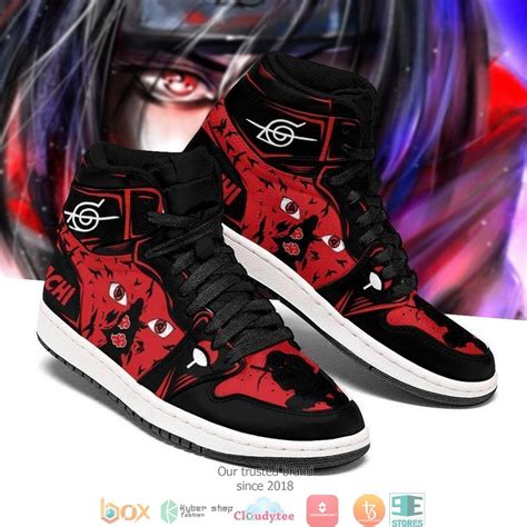 HOT Itachi Eyes Anime Air Jordan High Top Sneakers Express Your