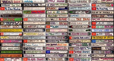 The Lost Art Of Cassette Design ~ Vintage Everyday Cassette Lost Art Art