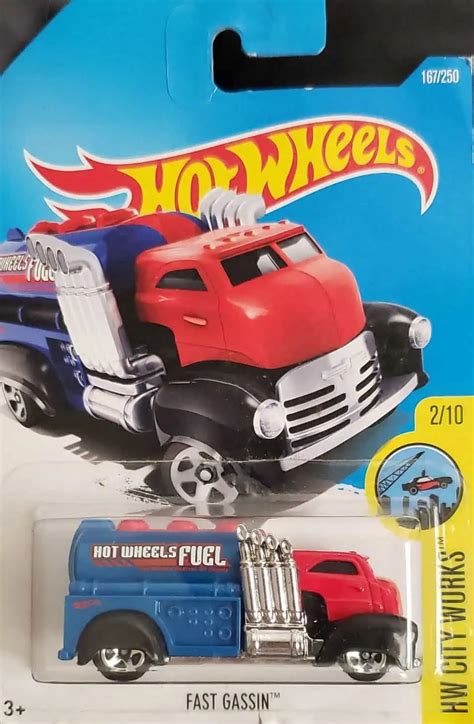 Hot Wheels City Works Fast Gassin Universo Hot Wheels