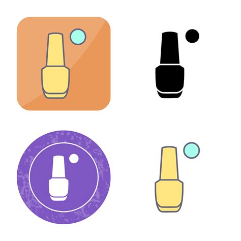 Nailpolish Vector Icon Vector Art At Vecteezy