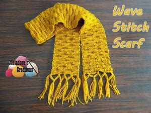 Wave Stitch Scarf | AllFreeCrochet.com