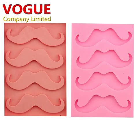 Good Diy Mustache Molds Fondant Chocolate Silicone Beard Mold Food