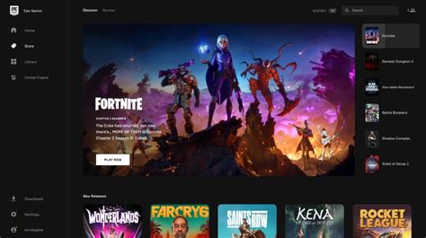 La Aplicación Epic Games Store Ahora Está Disponible Para Descargar