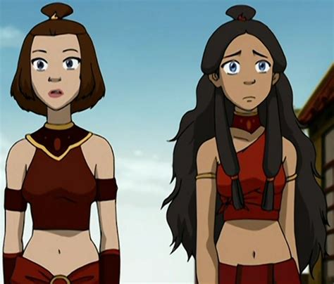 Katara And Suki Fire Nation Rcartoonbelly