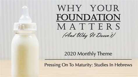 Why Your Foundation Matters And Why It Doesnt Youtube