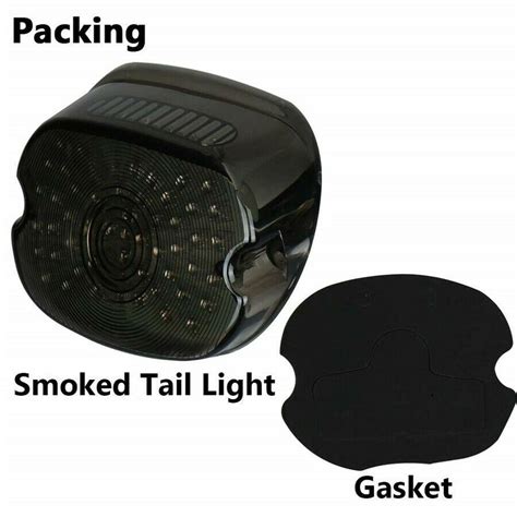 Cheap LED Smoke Tail Light Brake Turn Signal For Harley Tour Road King