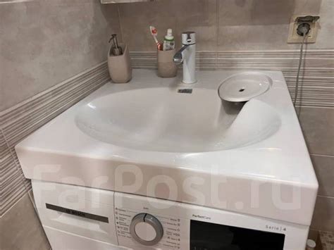 Раковина под стиральную машинку, в наличии. Цена: 7 600₽ во Владивостоке