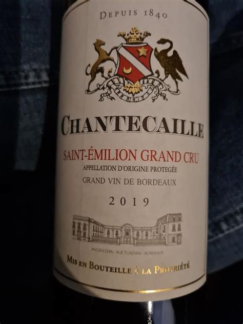 2020 Chantecaille France Bordeaux Libournais St Émilion Grand Cru