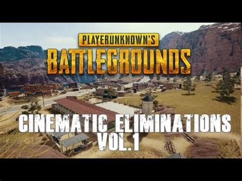 Pubg Cinematic Montage Vol Playerunknowns Battlegrounds Youtube