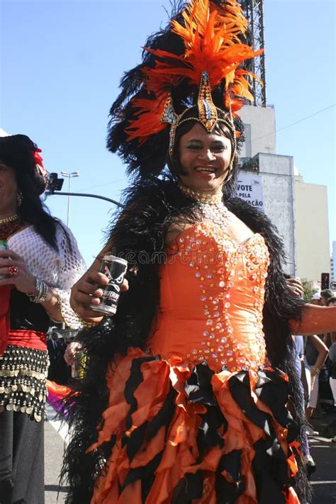 Gay Parade In Sao Paulo Editorial Stock Image Image Of Show