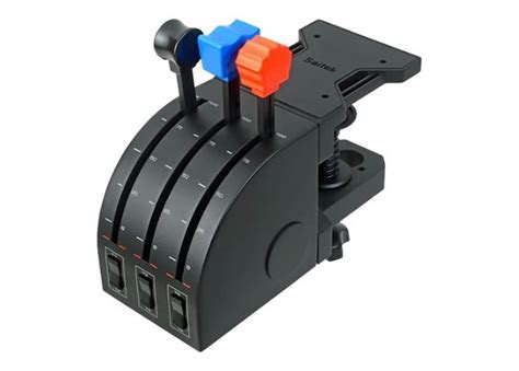 Logitech Flight Throttle Quadrant - throttle - wired - 945-000032 ...