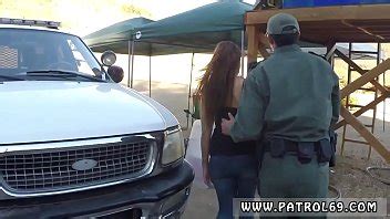 Blowjob Wall Nasty Border Patrool Surveys Pretty Black Haired With XVIDEOS