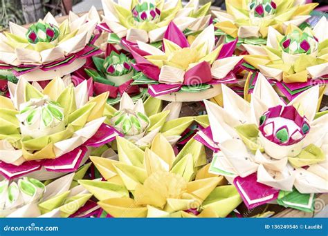 Tthai flower arrangements stock photo. Image of elegant - 136249546