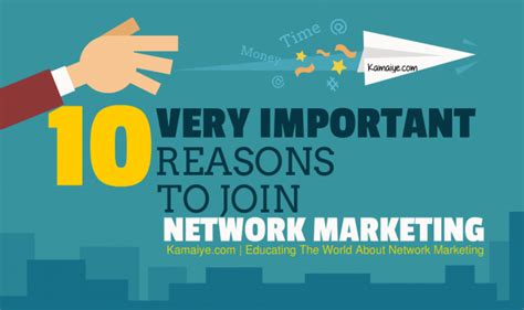 10 Important Reason Why Everyone Should Join Network Marketing Kamaiye The Ultimate Resource