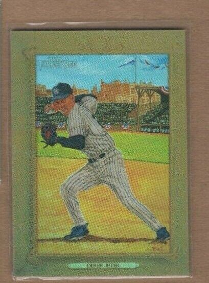 Derek Jeter Topps Turkey Red Refractor Yankees Legend