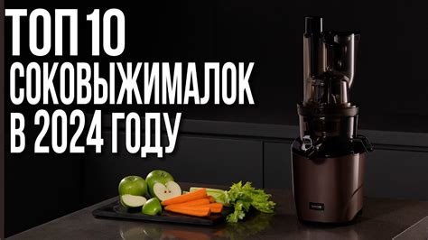ТОП-10. Лучшие соковыжималки 2025 года ⚡️ Рейтинг шнековых и ...