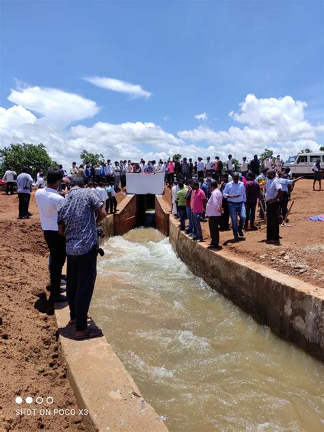 Deptt Of Water Resources On Twitter Trial Irrigation Water Released