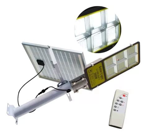 Suburbana Solar Led W C Control Remoto Y Panel Solar Ip Meses