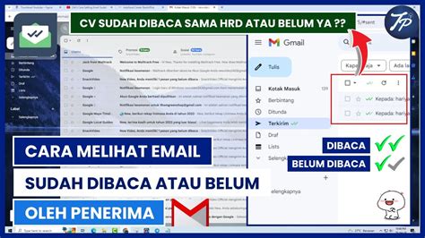 Cara Melihat Email Sudah Dibaca Atau Belum Oleh Penerima Youtube