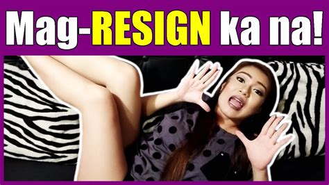 10 Senyales Na Dapat Ka Nang Mag RESIGN Sa Trabaho Mo Tita Wi YouTube