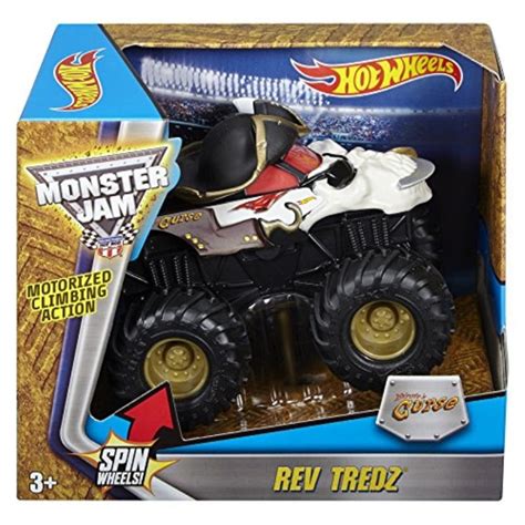 Hot Wheels Monster Jam Rev Tredz Pirate Vehicle 1 43 Scale Walmart