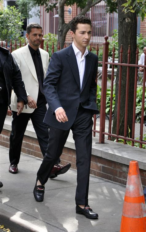 Shia LaBeouf Is Stylish On Set of Wall Street 2 | StyleCaster