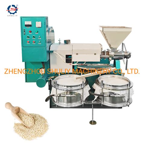 Screw Type Cold Hot Pressing Machine Seeds Oil Extraction Peanut Oil