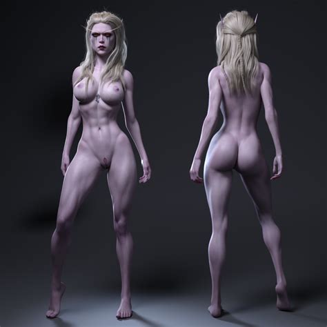 Rule 34 1girls 3d Banshee Warcraft Blonde Hair Breasts Dark Ranger