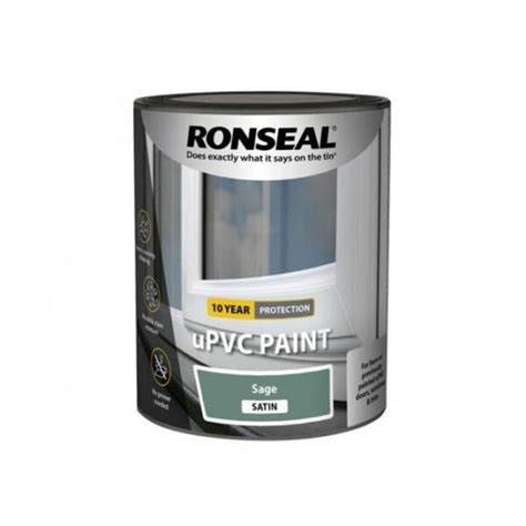 Ronseal uPVC Paint 750ml (various colours) | Decor 8 Stornoway