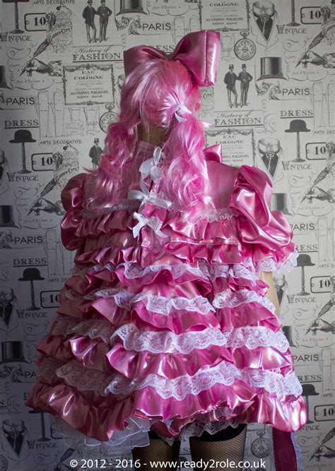 “liquid Lola” Sissy Satin Outfit Ask About Colour Choices Each