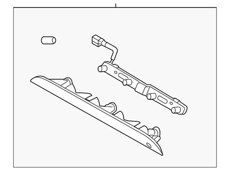 2012-2017 Hyundai Accent High Mount Lamp 92700-1R200 | OEM Parts Online