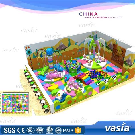 2020 Vasia Commercial Playground For Play Center China Indoor Soft