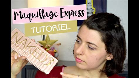 Tuto Maquillage Pour Matin Press Avec La Naked Youtube