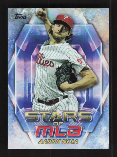 Mise Jour Aaron Nola Topps Stars Of Mlb Philadelphia Phillies