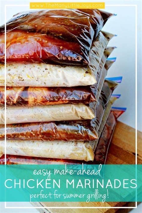 7 Chicken Breast Marinades Freezer Tips Artofit