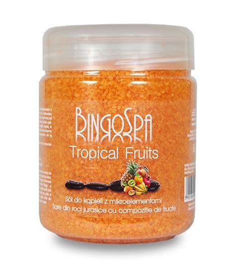 BingoSpa Tropical Fruits sól z mikroelementami 550 g Sklep EMPIK