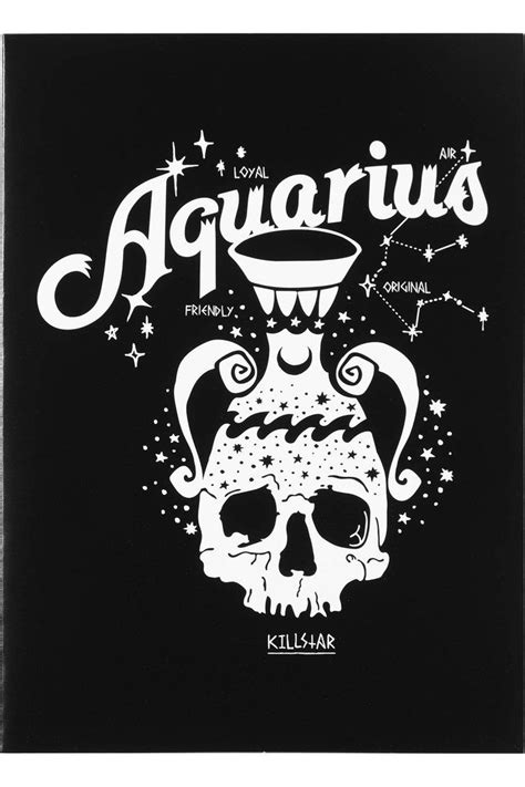 Aquarius Greeting Card Aquarius Art Zodiac Art Aquarius Aesthetic