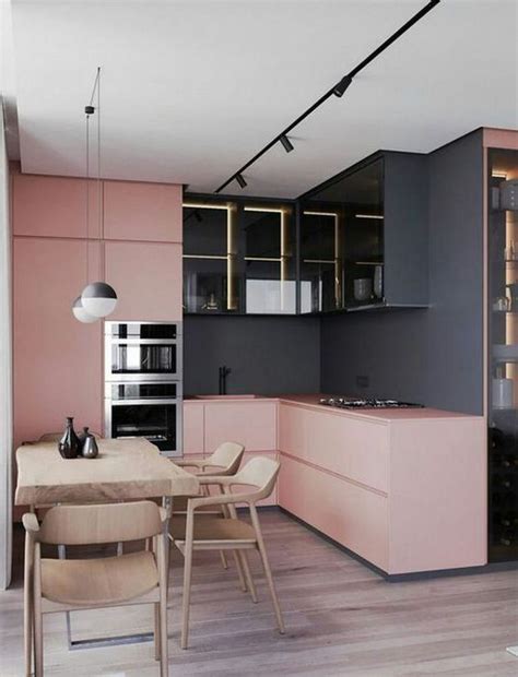 Pink Kitchens That Are Totally Adorable Shelterness