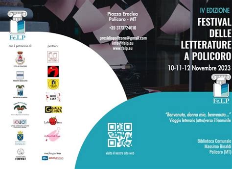 Presentazione 4 Edizione Fe L P Festival Delle Letterature A