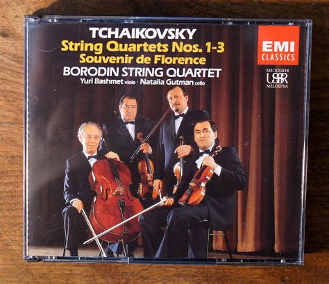 Tchaikovsky String Quartets Nos 1 3 Streichquartette Amazon De